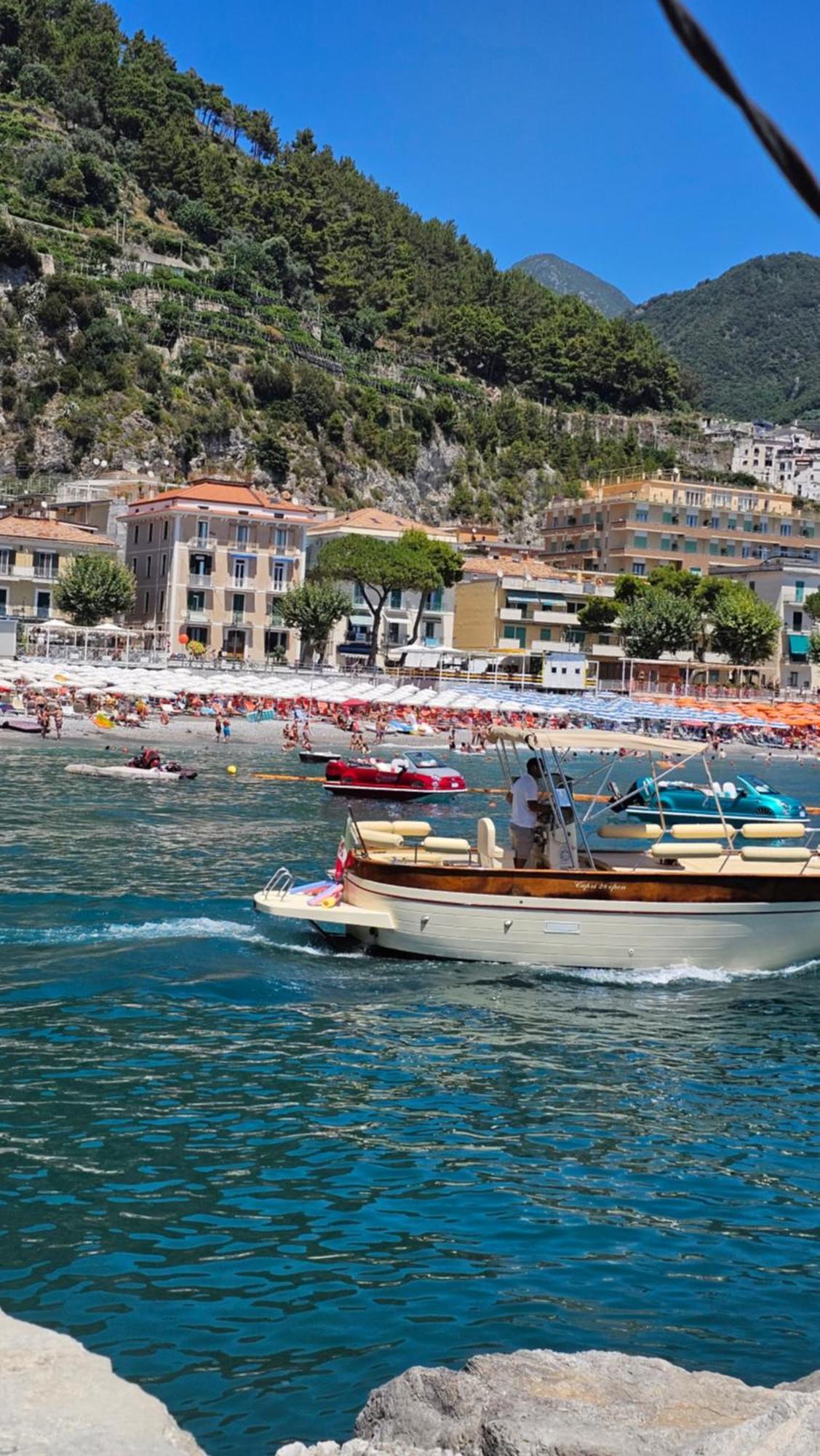 Galene - Beachfront In Costa D'Amalfi Maiori Exterior photo
